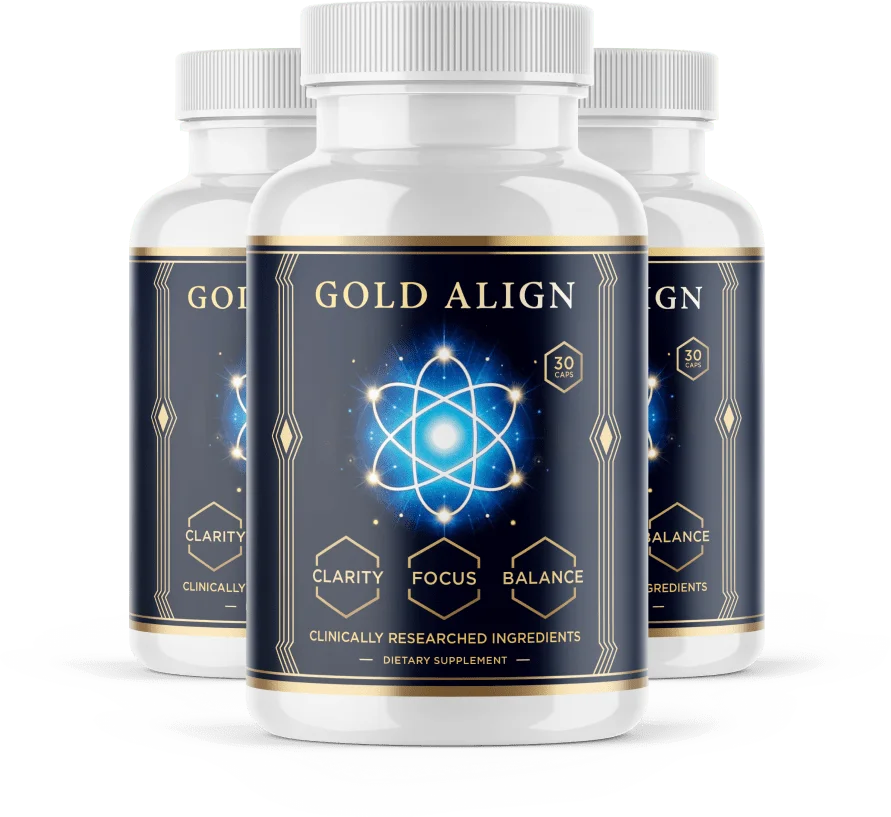 Gold Align dietary supplement bottle